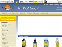Tablet Screenshot of natureslife.com